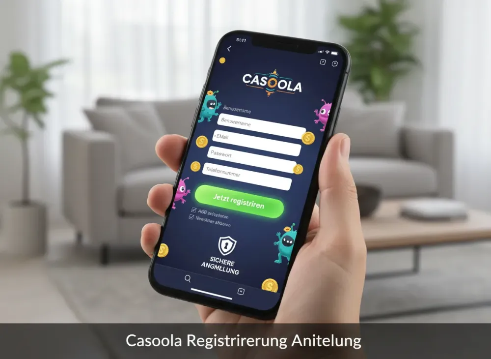 Casoola registrierung Anleitung für sichere Anmeldung